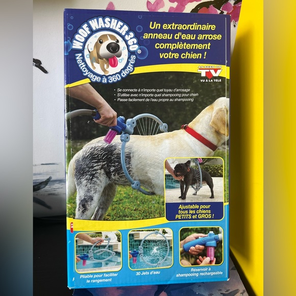 [Free add on item] Woof Washer 360. As seen on TV! 360 Degree cleaning for dogs. - Picture 2 of 3